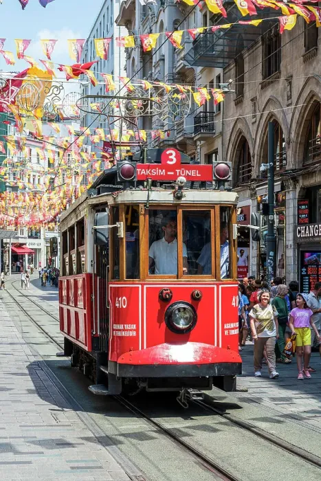 Framed Print : Istanbul nostalgic tramway, Istiklal Avenue (İstiklal Caddesi) pedestrian street, Beyoglu, Istanbul, Turkey Framed Print : Istanbul nostalgic tramway, Istiklal Avenue (İstiklal Caddesi) pedestrian street, Beyoglu, Istanbul, Turkey