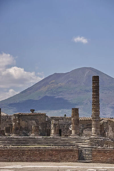 Italia, Italy. Campania. Napoli district. Pompeii. Forum