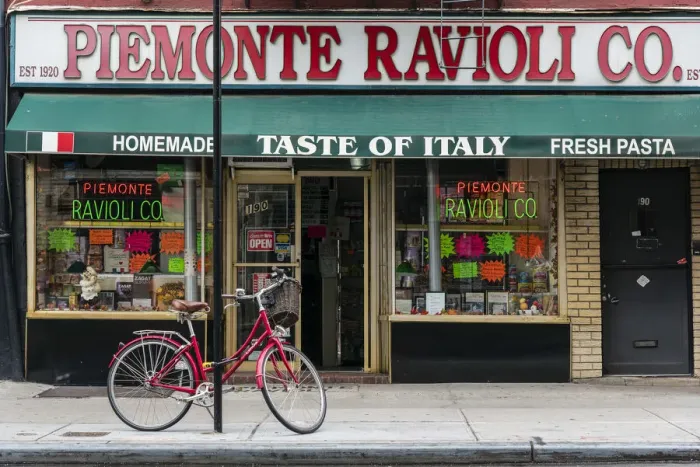 Framed Print : Italian specialities shop, Little Italy, Manhattan, New York, USA Framed Print : Italian specialities shop, Little Italy, Manhattan, New York, USA