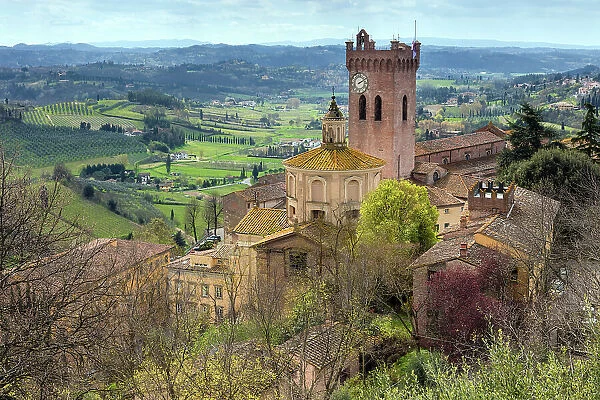 Italien, Tuscany, San Miniato town, church