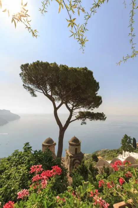 Framed Print : Italy, Amalfi Coast, Ravello, Villa Rufolo