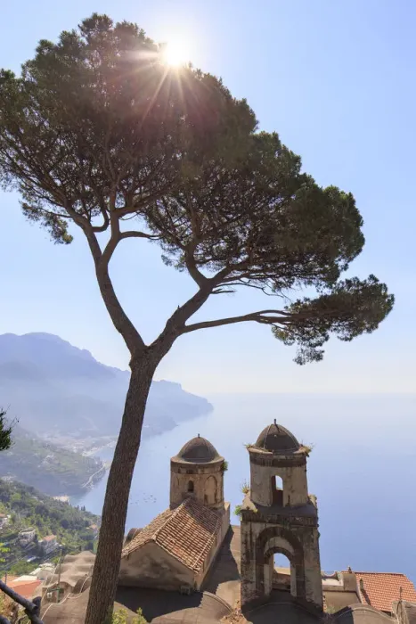 Framed Print : Italy, Amalfi Coast, Ravello, Villa Rufolo