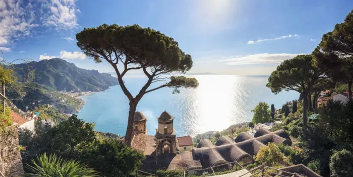 Framed Print : Italy, Amalfi Coast, Ravello, Villa Rufolo Framed Print : Italy, Amalfi Coast, Ravello, Villa Rufolo