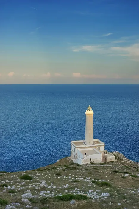 Framed Print : Italy, Apulia, Lecce district, Salentine peninsula, Otranto. Palascia Lighthouse Framed Print : Italy, Apulia, Lecce district, Salentine peninsula, Otranto. Palascia Lighthouse