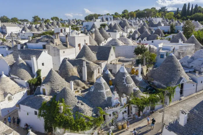 Framed Print : Italy. Apulia (Puglia). Itria Valley, Alberobello with traditional Trulli Houses Framed Print : Italy. Apulia (Puglia). Itria Valley, Alberobello with traditional Trulli Houses