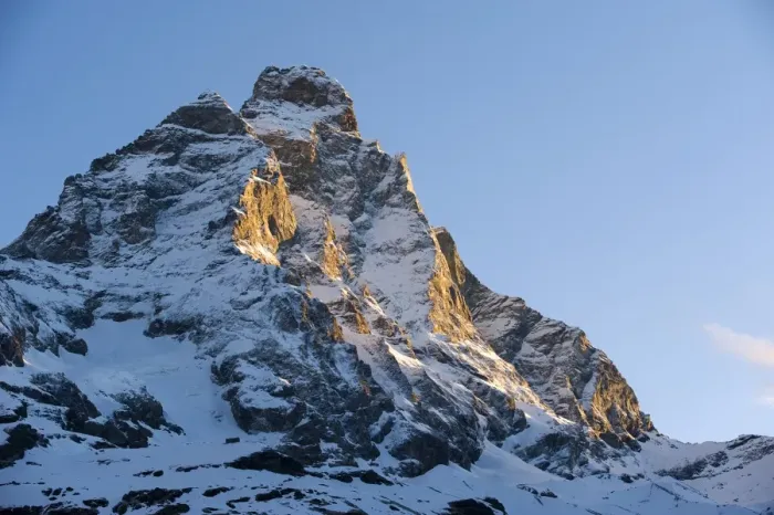 Framed Print : Italy, Breuil-Cervinia, Cervinia Ski Resort. The peak of the Matterhorn Framed Print : Italy, Breuil-Cervinia, Cervinia Ski Resort. The peak of the Matterhorn