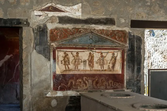 Framed Print : Italy, Campania, Naples, archaeological site of Pompeii Framed Print : Italy, Campania, Naples, archaeological site of Pompeii
