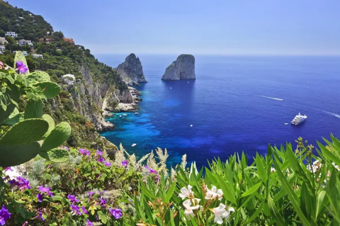 Framed Print : Italy, Campania, Napoli district, Capri. Faraglioni Framed Print : Italy, Campania, Napoli district, Capri. Faraglioni