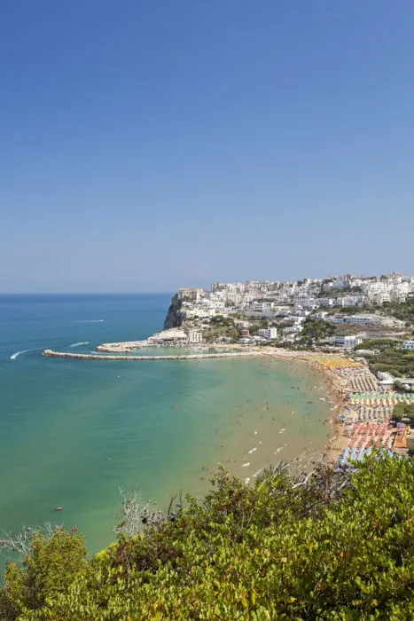 Framed Print : Italy, Italia. Apulia, Puglia. Foggia district, Gargano. Peschici Framed Print : Italy, Italia. Apulia, Puglia. Foggia district, Gargano. Peschici