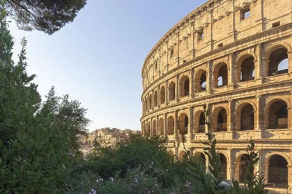 Italy, Latium, Lazio. Rome, Roma. The Colosseum
