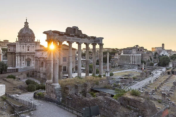 Italy, Latium, Lazio. Rome, Roma. The Roman Forum