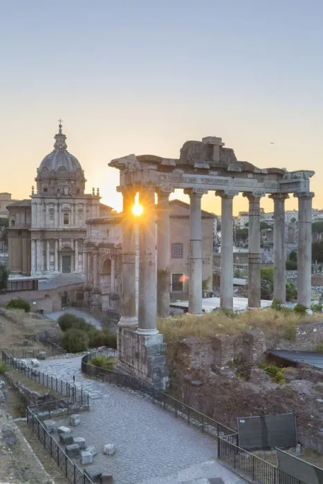 Framed Print : Italy, Latium, Lazio. Rome, Roma. The Roman Forum