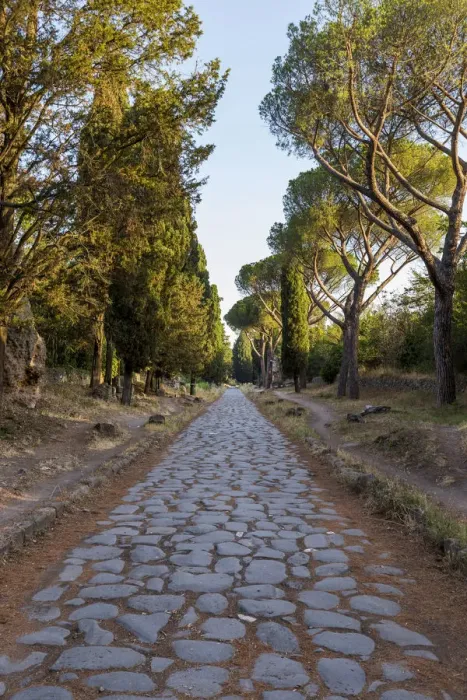 Framed Print : Italy, Lazio. Rome, Appian Way, Via Appia