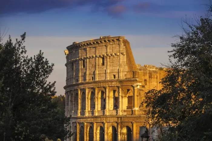 Framed Print : Italy, Lazio, Rome, The Colosseum