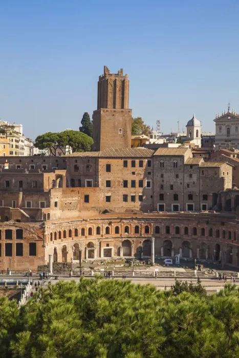 Framed Print : Italy, Lazio, Rome, Mercati di Traiano -Trajans market Framed Print : Italy, Lazio, Rome, Mercati di Traiano -Trajans market