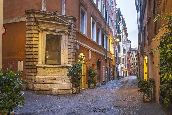 Italy, Lazio, Rome, Ponte, Via dei Coronari