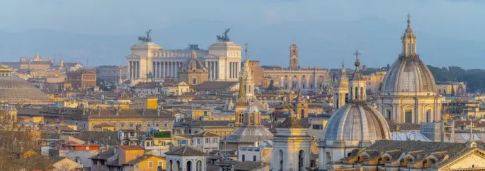 Framed Print : Italy, Lazio, Rome, Skyline Framed Print : Italy, Lazio, Rome, Skyline