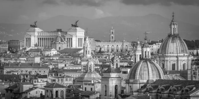 Framed Print : Italy, Lazio, Rome, Skyline Framed Print : Italy, Lazio, Rome, Skyline