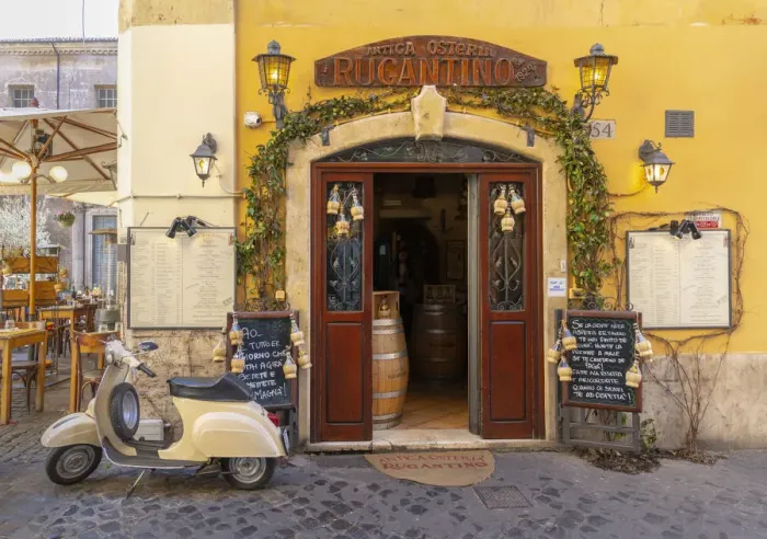 Framed Print : Italy, Lazio, Rome, Trastevere Framed Print : Italy, Lazio, Rome, Trastevere