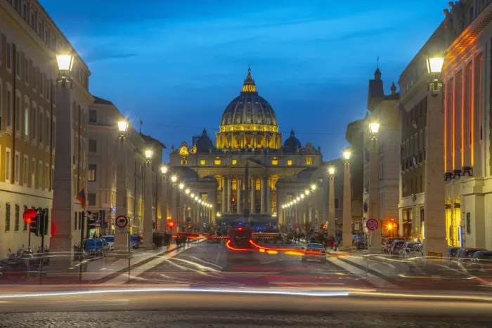 Framed Print : Italy, Lazio, Rome, The Vatican, St Peters Basilica Framed Print : Italy, Lazio, Rome, The Vatican, St Peters Basilica