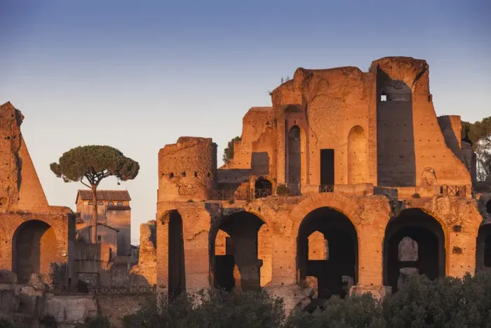 Framed Print : Italy, Lazio, Rome, View of Palatino Framed Print : Italy, Lazio, Rome, View of Palatino