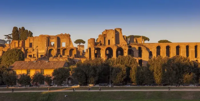Framed Print : Italy, Lazio, Rome, View of Palatino - Palatine Hill Framed Print : Italy, Lazio, Rome, View of Palatino - Palatine Hill