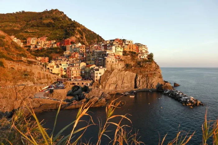 Framed Print : Italy, Liguria, La Spezia district, Cinque Terre, Manarola