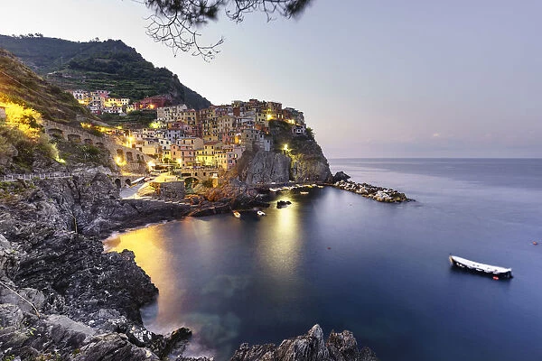 Italy, Liguria, Mediterranean sea, Parco Nazionale delle Cinque Terre, Cinque Terre