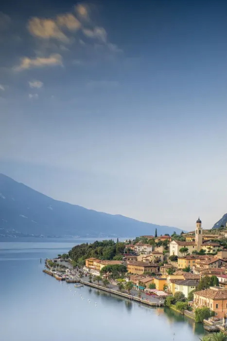 Framed Print : Italy. Lombardy. Brescia district. Lake Garda. Limone sul Garda Framed Print : Italy. Lombardy. Brescia district. Lake Garda. Limone sul Garda