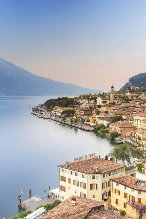 Framed Print : Italy. Lombardy. Brescia district. Lake Garda. Limone sul Garda Framed Print : Italy. Lombardy. Brescia district. Lake Garda. Limone sul Garda