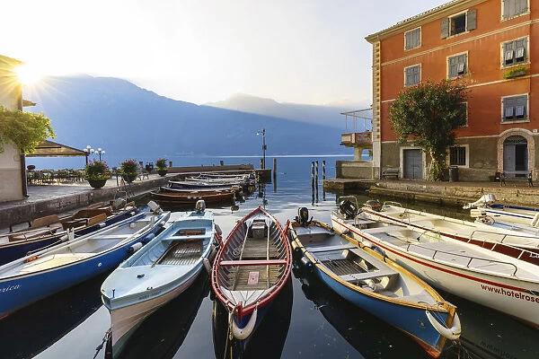 Italy. Lombardy. Brescia district. Lake Garda. Limone sul Garda