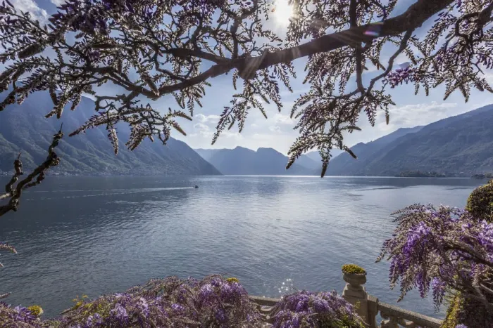Framed Print : Italy, Lombardy, Como district. Como Lake, Villa del Balbianello Framed Print : Italy, Lombardy, Como district. Como Lake, Villa del Balbianello