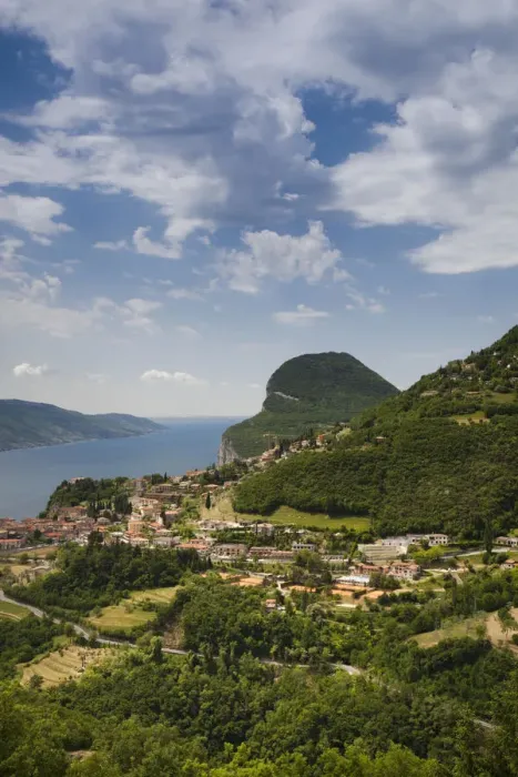 Framed Print : Italy, Lombardy, Lake District, Lake Garda, Tremosine Plateau, Priezzo village Framed Print : Italy, Lombardy, Lake District, Lake Garda, Tremosine Plateau, Priezzo village