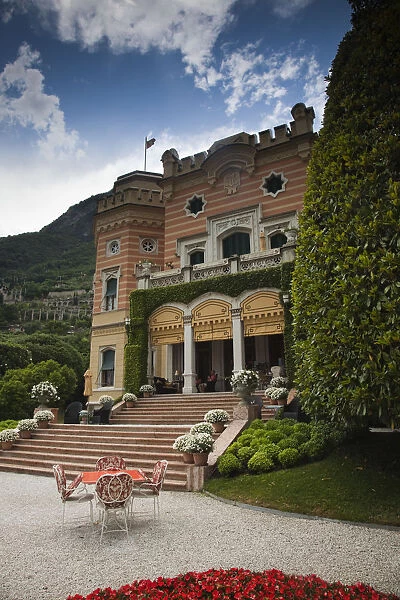Italy, Lombardy, Lake District, Lake Garda, Gargnano, Villa Feltrinelli, luxury hotel