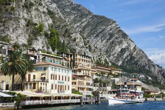Framed Print : Italy, Lombardy, Lake Garda, Limone Framed Print : Italy, Lombardy, Lake Garda, Limone