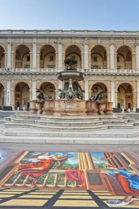 Framed Print : Italy, Marche, Ancona district, Loreto, Sanctuary of Madonna di Loreto