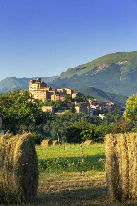Framed Print : Italy, Marche. Macerata district. Sarnano Framed Print : Italy, Marche. Macerata district. Sarnano