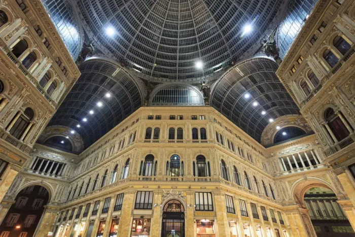 Framed Print : Italy, Naples, Galleria Umberto I Framed Print : Italy, Naples, Galleria Umberto I