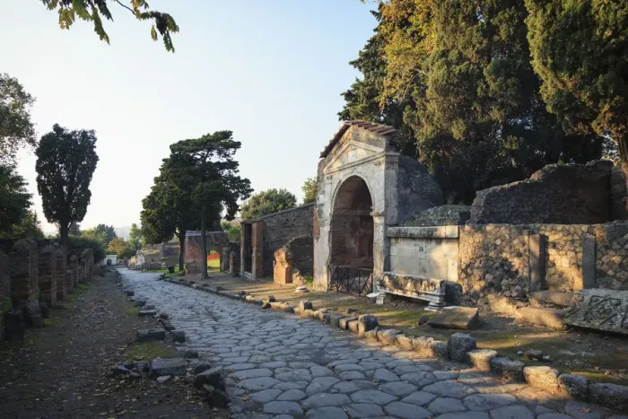 Framed Print : Italy, Napoli, Pompeii Archaeological Site (UNESCO Site), Via delle Tombe Framed Print : Italy, Napoli, Pompeii Archaeological Site (UNESCO Site), Via delle Tombe