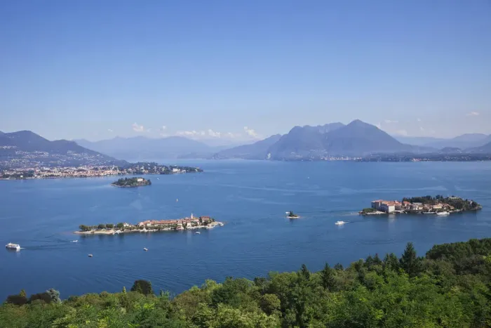 Framed Print : Italy, Piedmont, Lake Maggiore, Stresa, Lake Maggiore and the Borromean Islands Framed Print : Italy, Piedmont, Lake Maggiore, Stresa, Lake Maggiore and the Borromean Islands