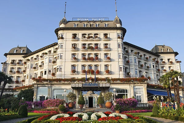 Italy, Piedmont, Lake Maggiore, Stresa, Regina Palace Hotel