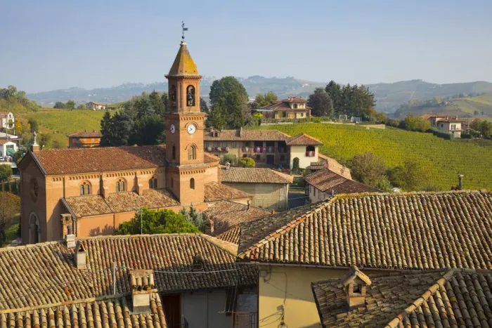 Framed Print : Italy, Piedmont (Piemonte), Cuneo District, Langhe, Serralunga di Alba, Chiesa di Framed Print : Italy, Piedmont (Piemonte), Cuneo District, Langhe, Serralunga di Alba, Chiesa di