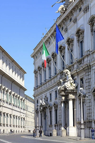 Italy, Rome, Quirinale buildings, home of the President of Italian Republic