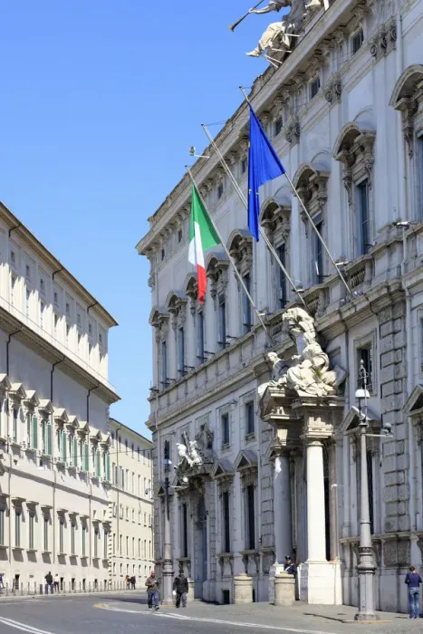 Framed Print : Italy, Rome, Quirinale buildings, home of the President of Italian Republic Framed Print : Italy, Rome, Quirinale buildings, home of the President of Italian Republic