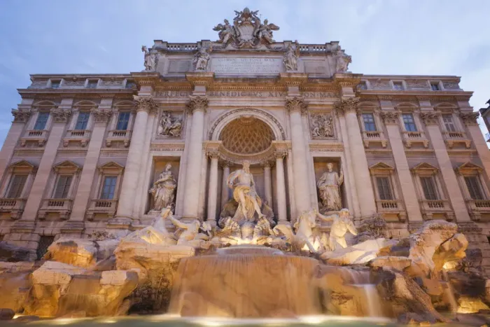 Framed Print : Italy, Rome, Trevi Fountain
