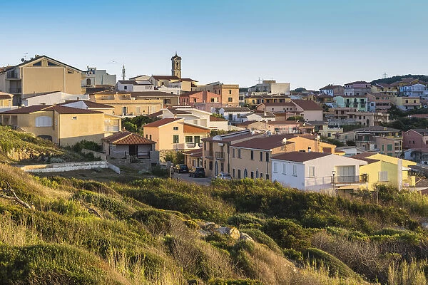Italy, Sardinia, Santa Teresa Gallura, View of historical center