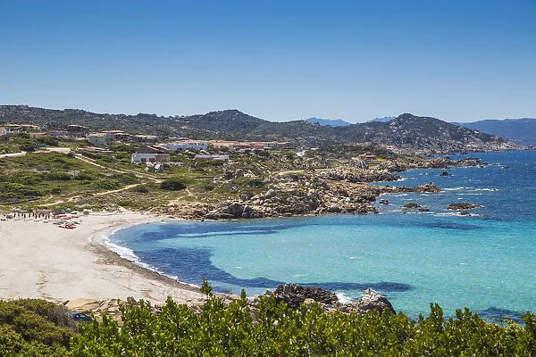 Italy, Sardinia, Santa Teresa Gallura, Capo Testa, La Taltana beach