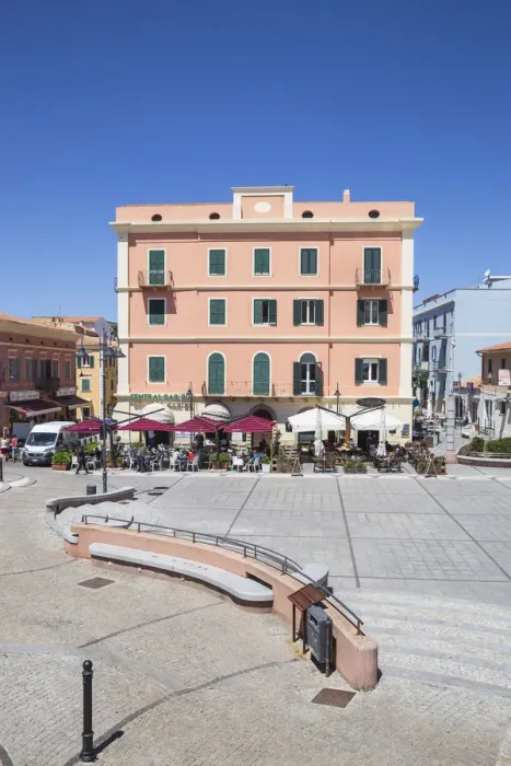 Framed Print : Italy, Sardinia, Santa Teresa Gallura, Piazza Vittorio Emanuele I Framed Print : Italy, Sardinia, Santa Teresa Gallura, Piazza Vittorio Emanuele I
