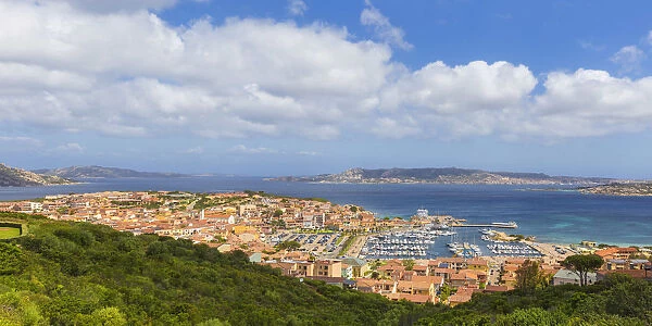 Italy, Sardinia, Sassari Province, Palau, View of Marina