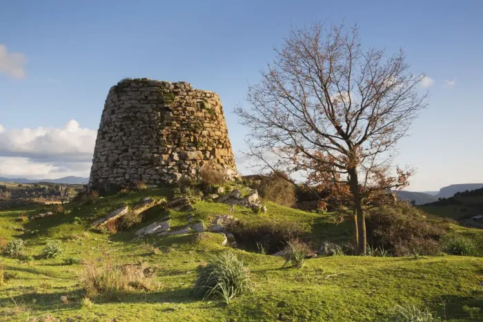 Framed Print : Italy, Sardinia, Typical Sardinian Nuraghe taken at sunset in the Barbagia of Seulo Framed Print : Italy, Sardinia, Typical Sardinian Nuraghe taken at sunset in the Barbagia of Seulo